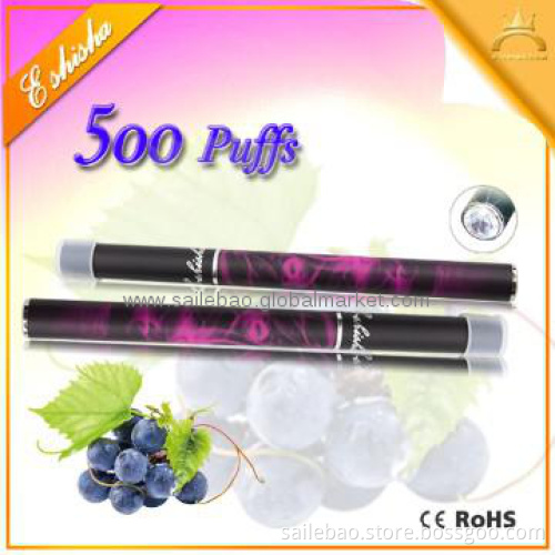 500 puffs e shisha hookah wholesale from China